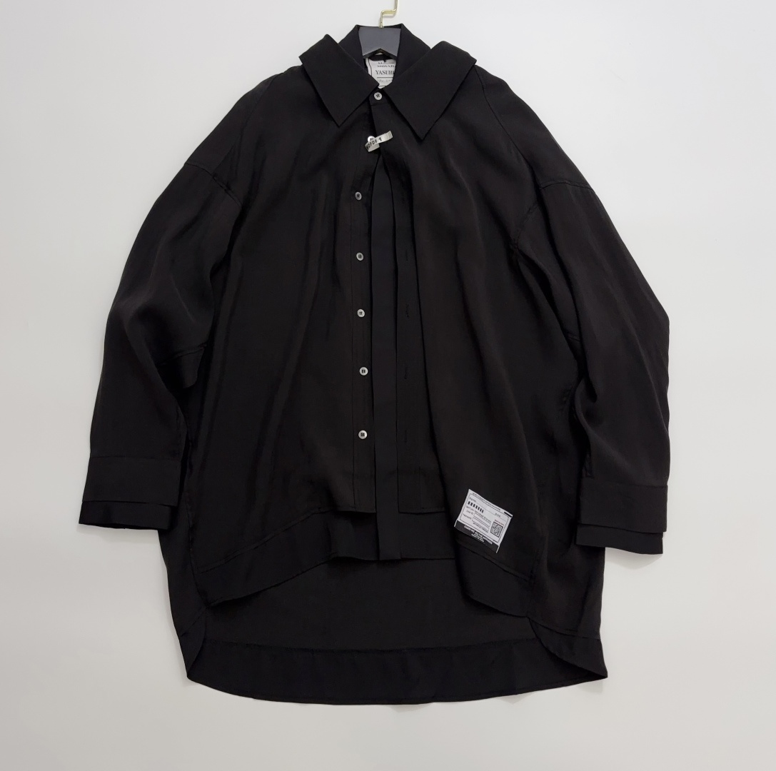 MMY/Mihara Yasuhiro 26SS Faux Two-Piece Loose Shirt