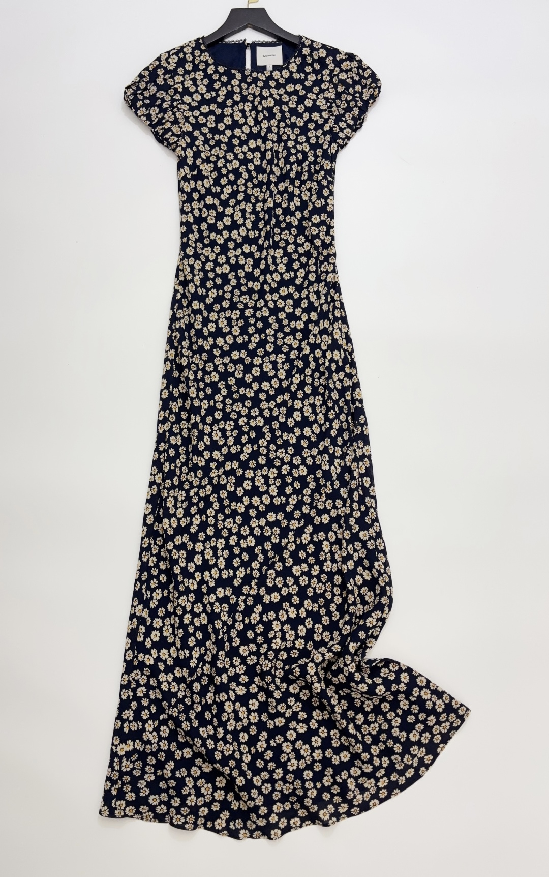 Reformation Daisy Print Long Dress