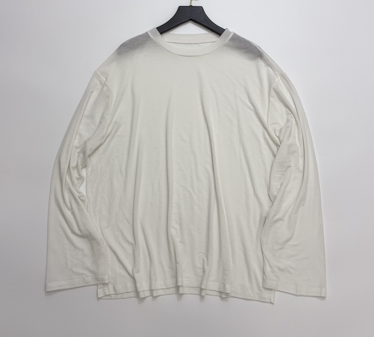 Nanushka Crew Neck Loose Sheer Long Sleeve T-Shirt