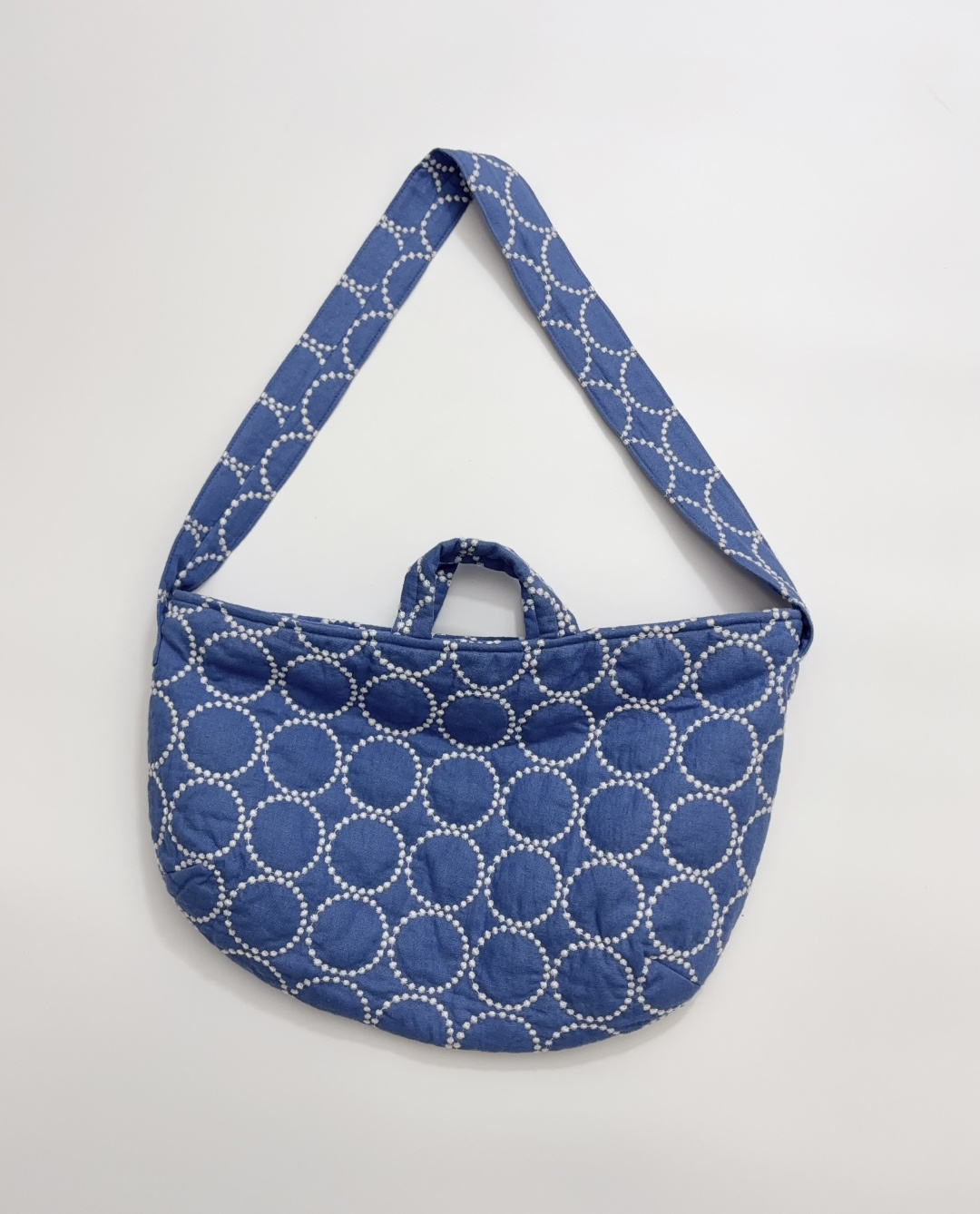 Mina Perhonen Japanese Style Zipper Dumpling Crossbody Bag