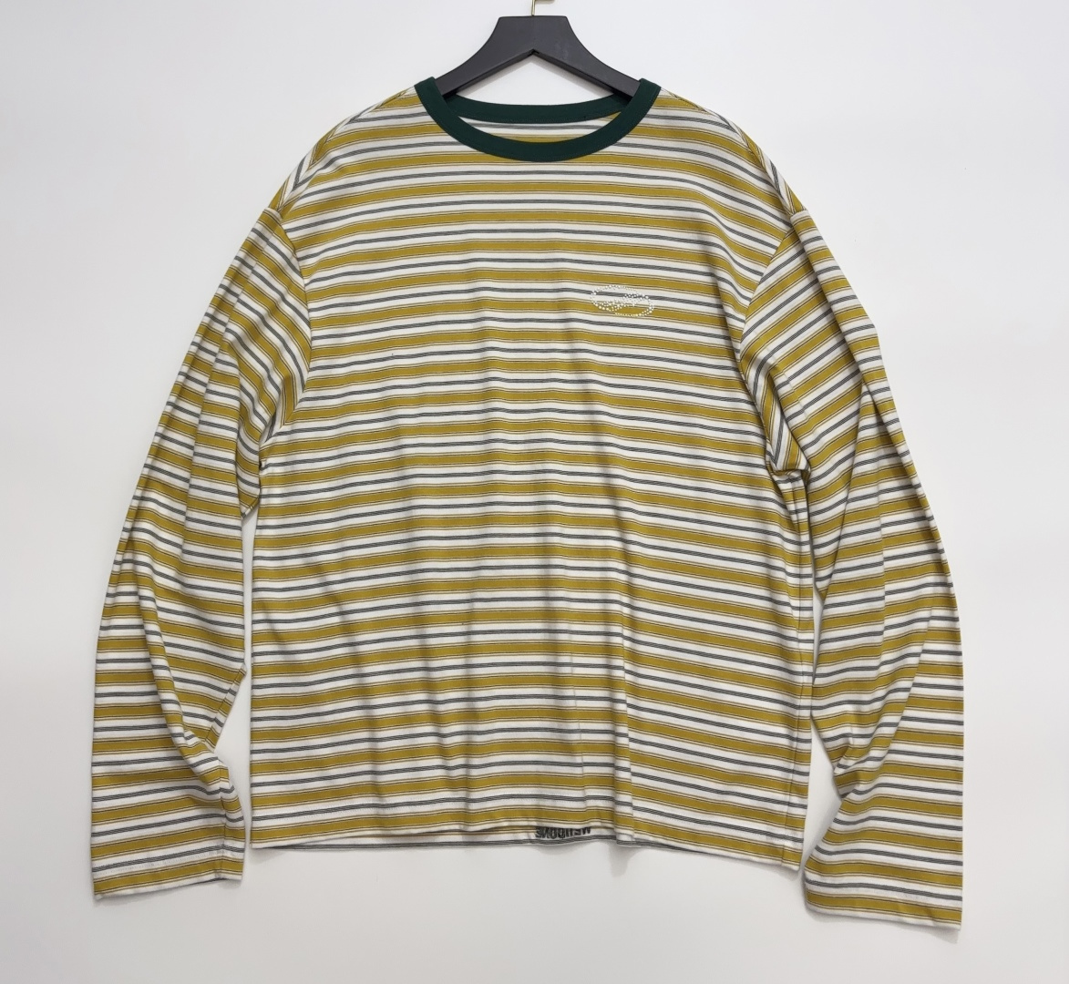 Well-done Striped Loose Long Sleeve T-Shirt