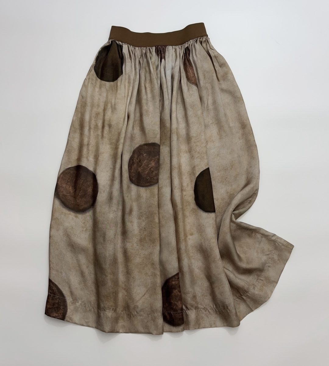 UMA Vintage Distressed Polka Dot Skirt
