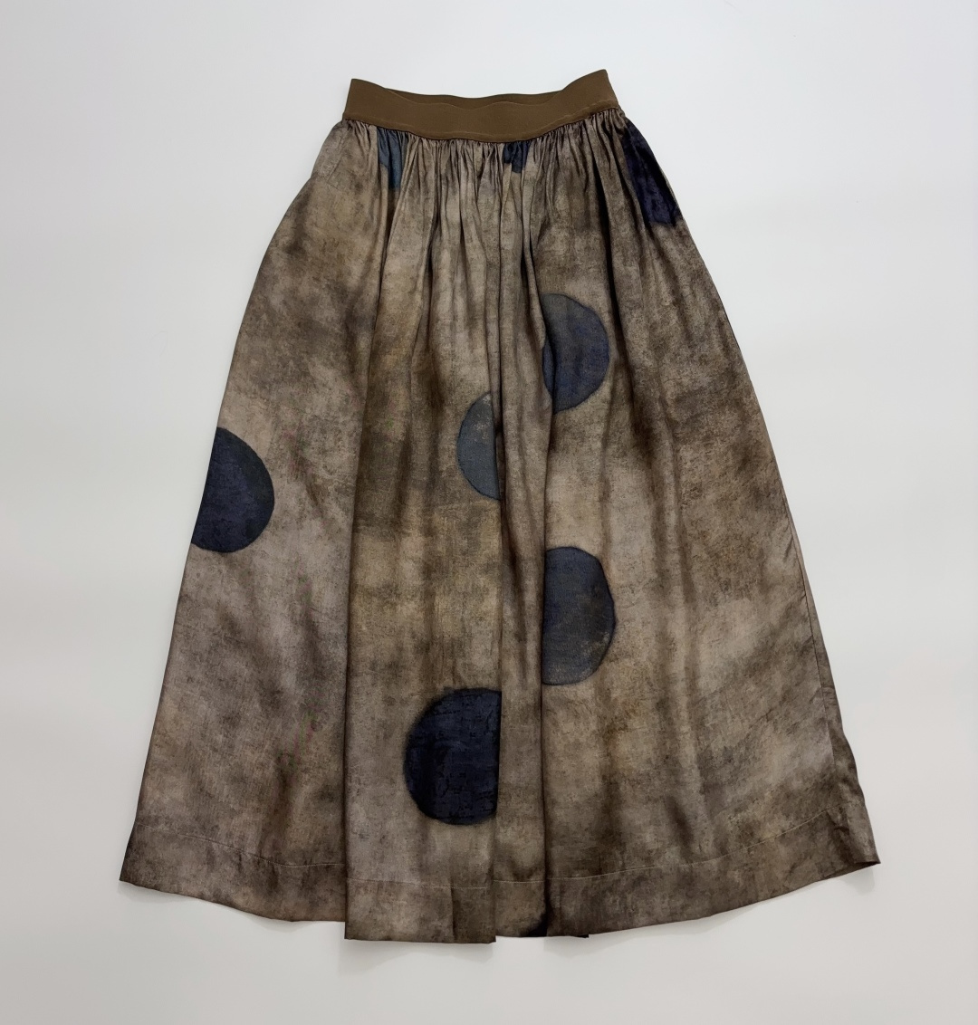 UMA Vintage Distressed Polka Dot Skirt