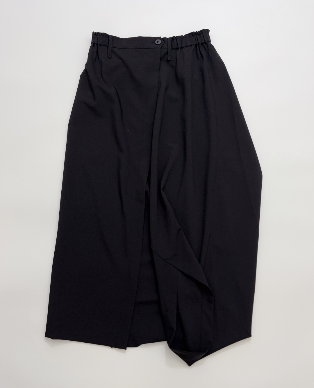 YS Asymmetrical Casual Skirt-Pants