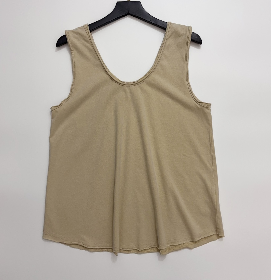 Studio Nicholson Minimalist Rolled Hem Solid Vest