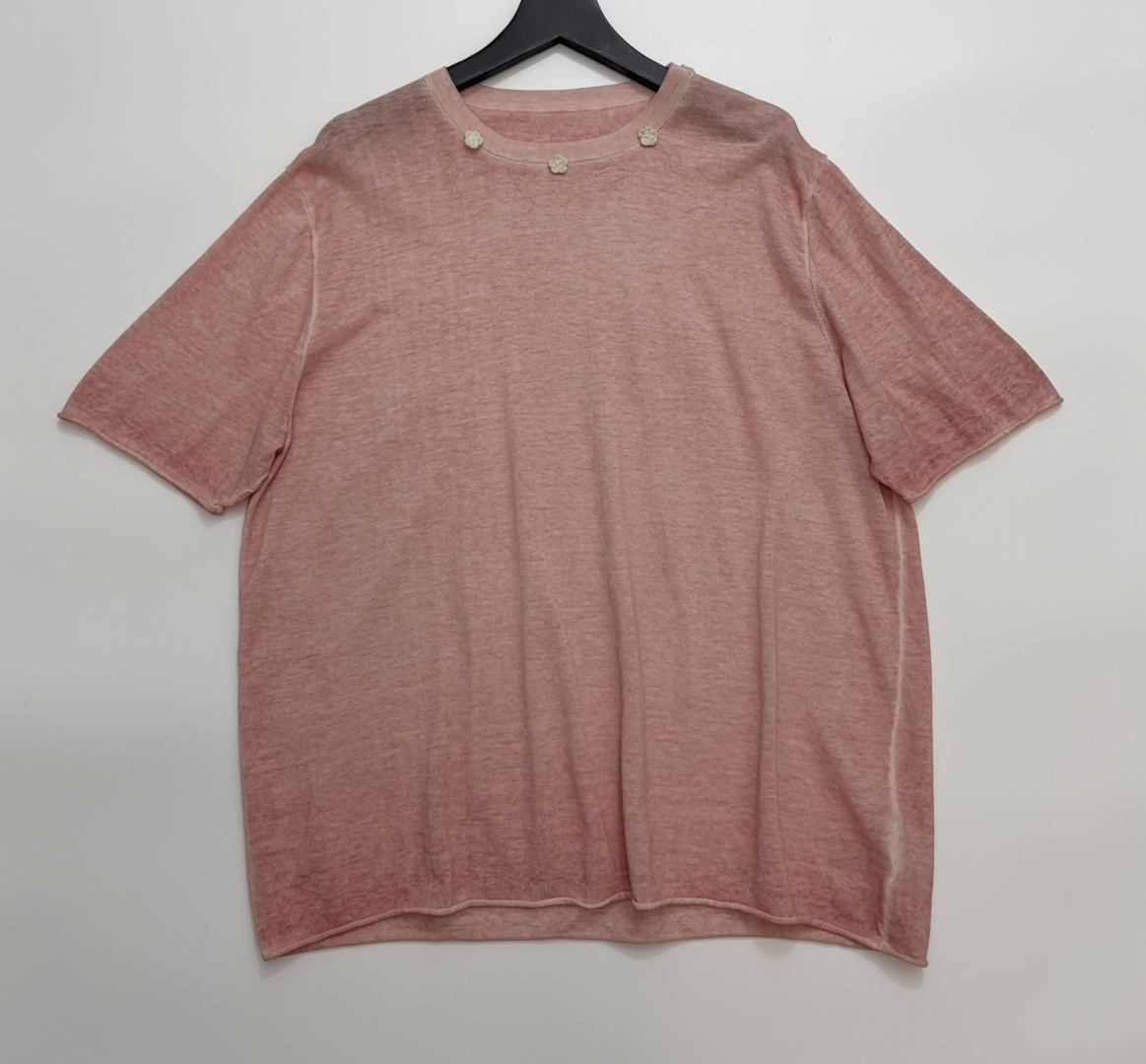 Cecilie Bahnsen Floral Embellished Relaxed Short-Sleeve T-Shirt