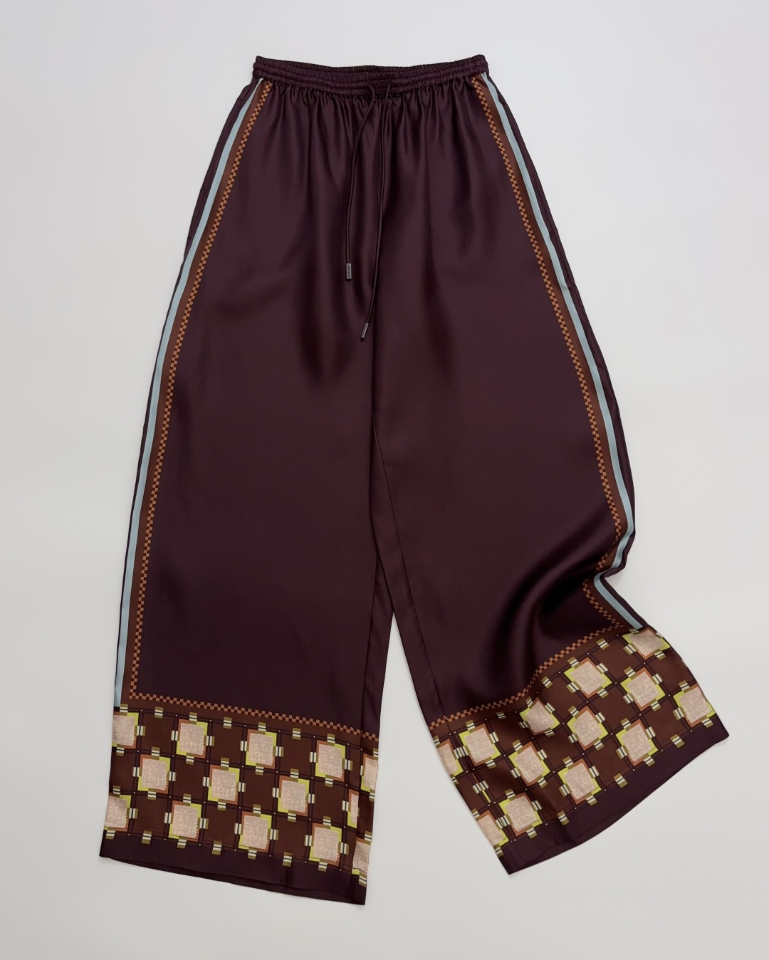Alémais Wilson Colorblock Print Comfortable Resort Casual Trousers