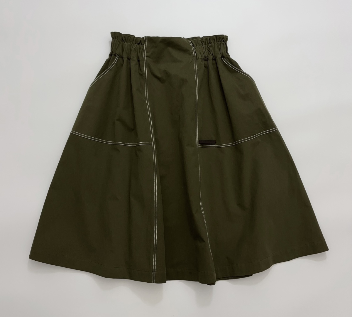 Marni Vintage Army Green Tulip Cargo Skirt