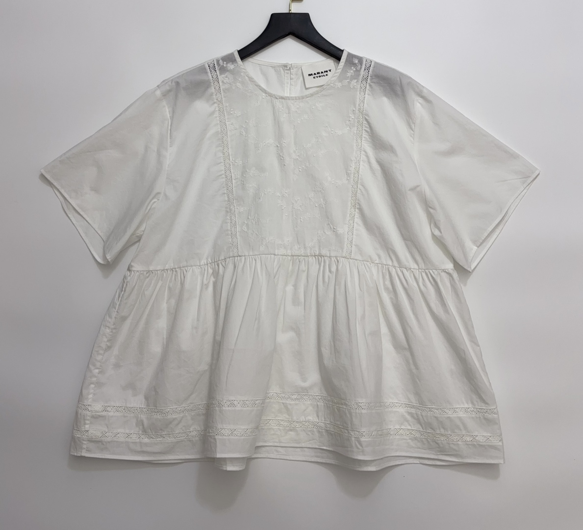 Floral Embroidered Relaxed Top