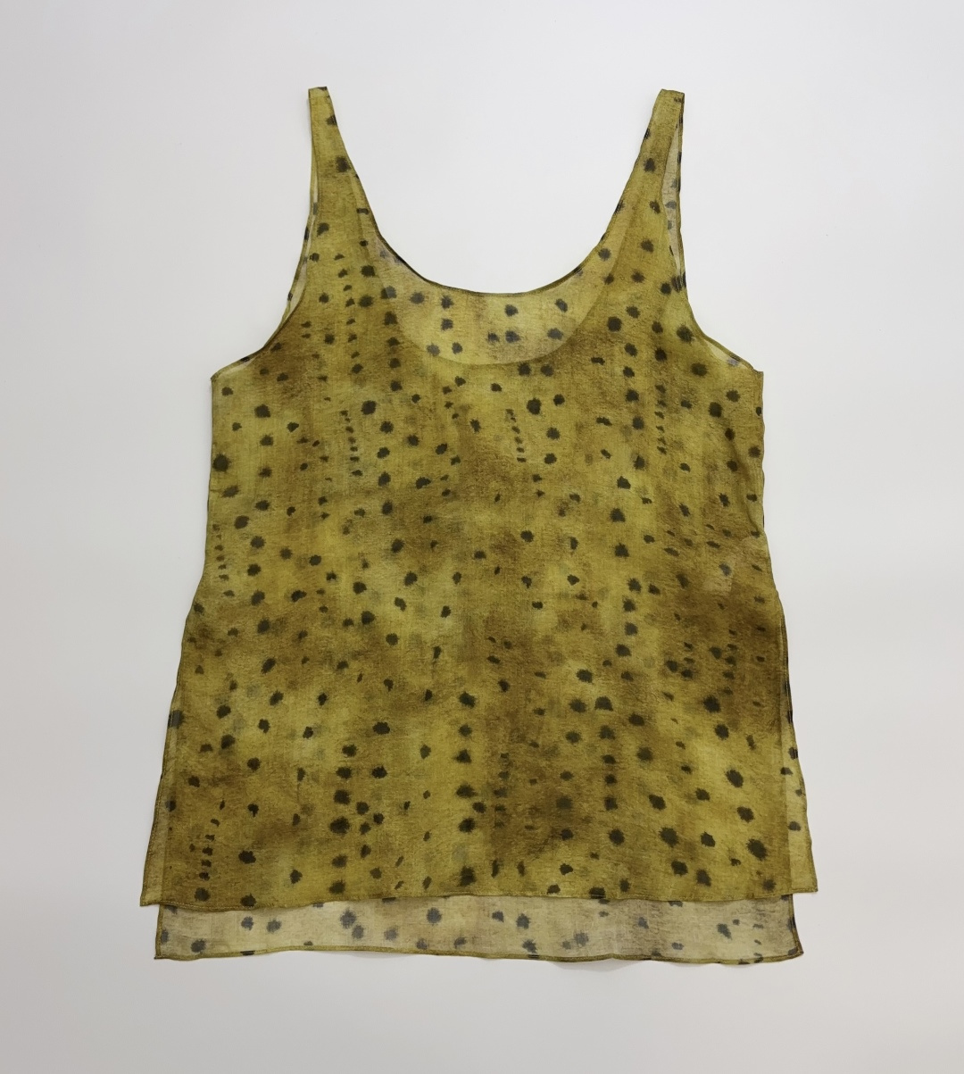 Cortana 26 Spring/Summer ISA DRESS Ramie Print Camisole Top