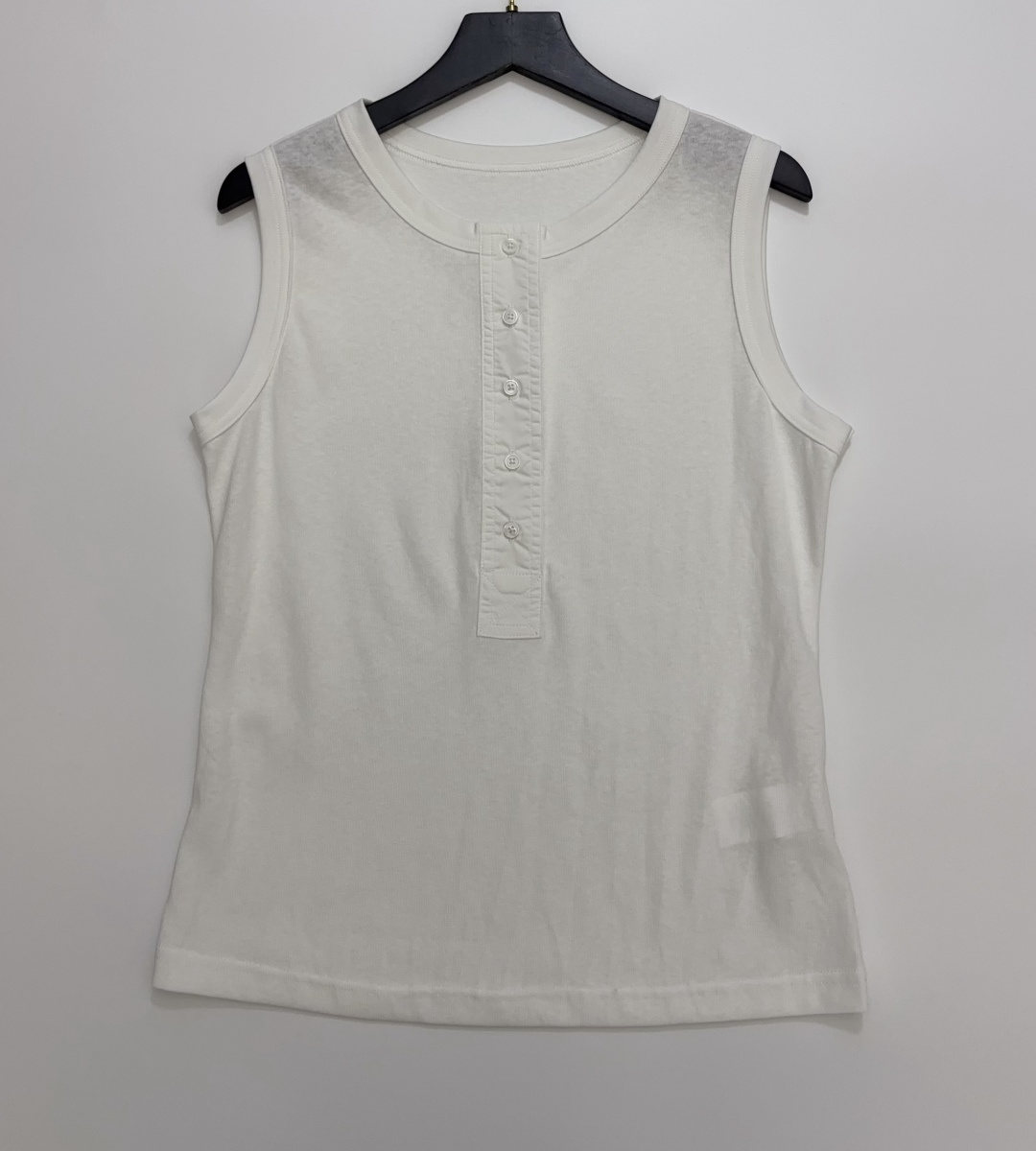 Recto Solid Color Simple Vest Top