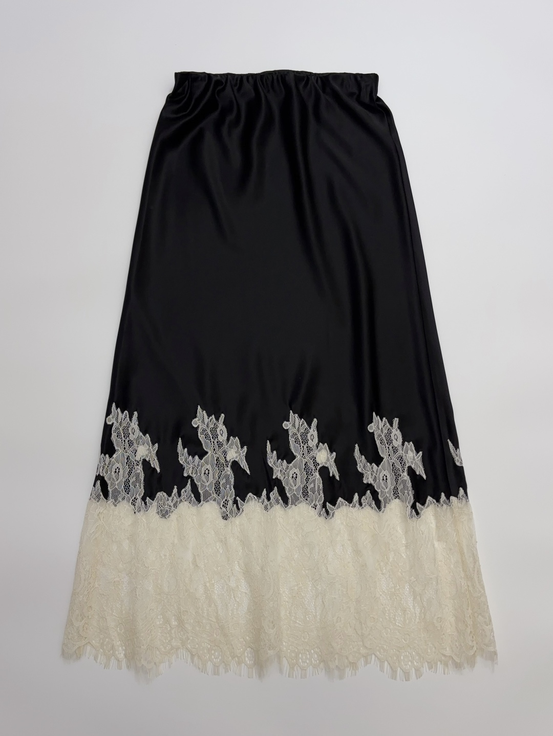 High-Waisted Slim-Fit Trousers