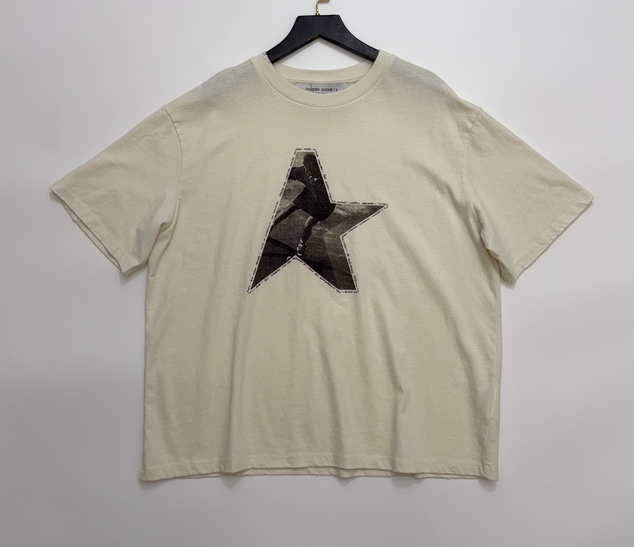 Golden Goose Star Print Loose Fit T-Shirt