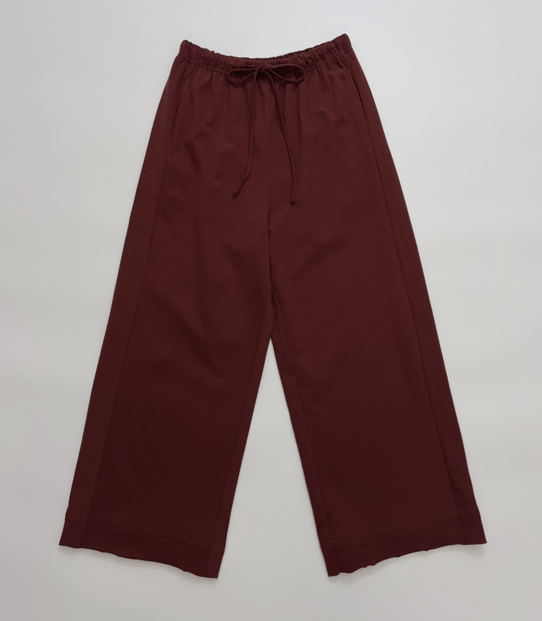 Drawstring Waist Casual Trousers