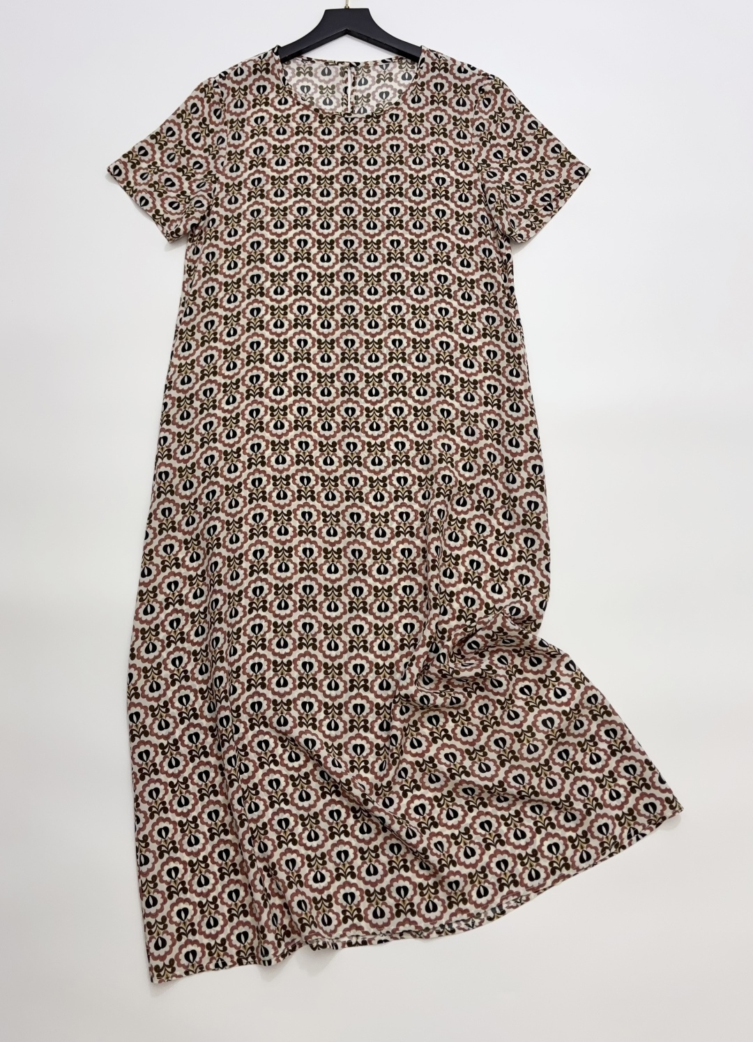 Weekend Max Mara Vintage Print Loose Casual Dress