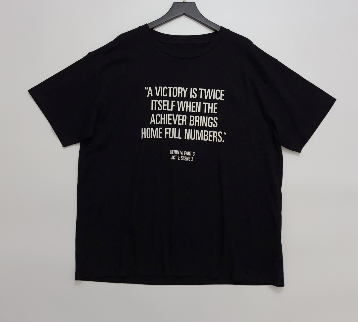 Bode Spring/Summer '26 Print Letter Casual Round Neck Short Sleeve T-Shirt