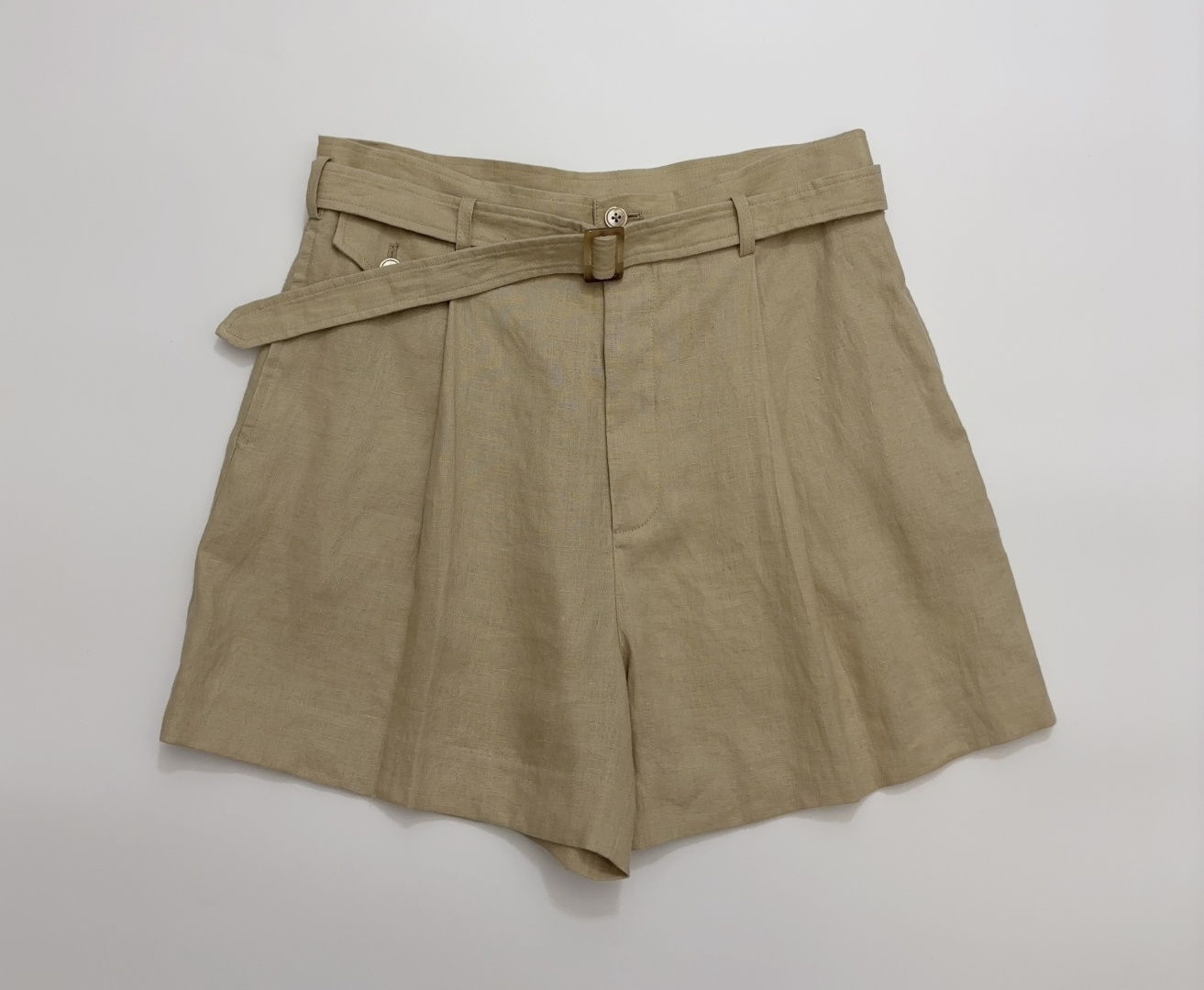 Ralph Lauren Purple Label Solid Color Versatile Casual Shorts