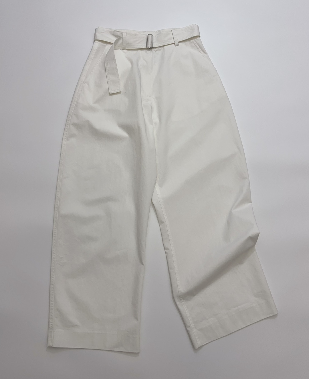 Studio Nicholson Versatile Loose Wide Leg Curved Trousers