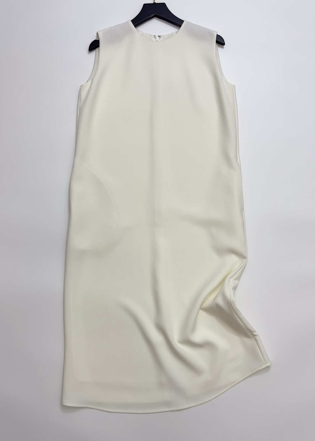 The Row Solid Color Minimalist Acetate Dress