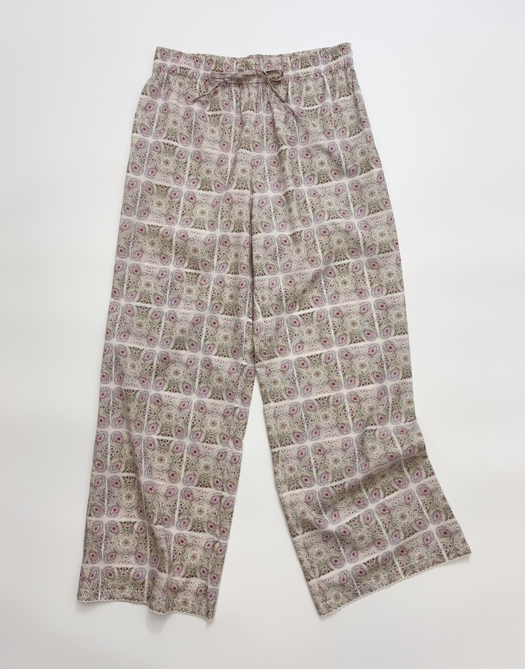 Suaboo Vintage Print Casual Trousers
