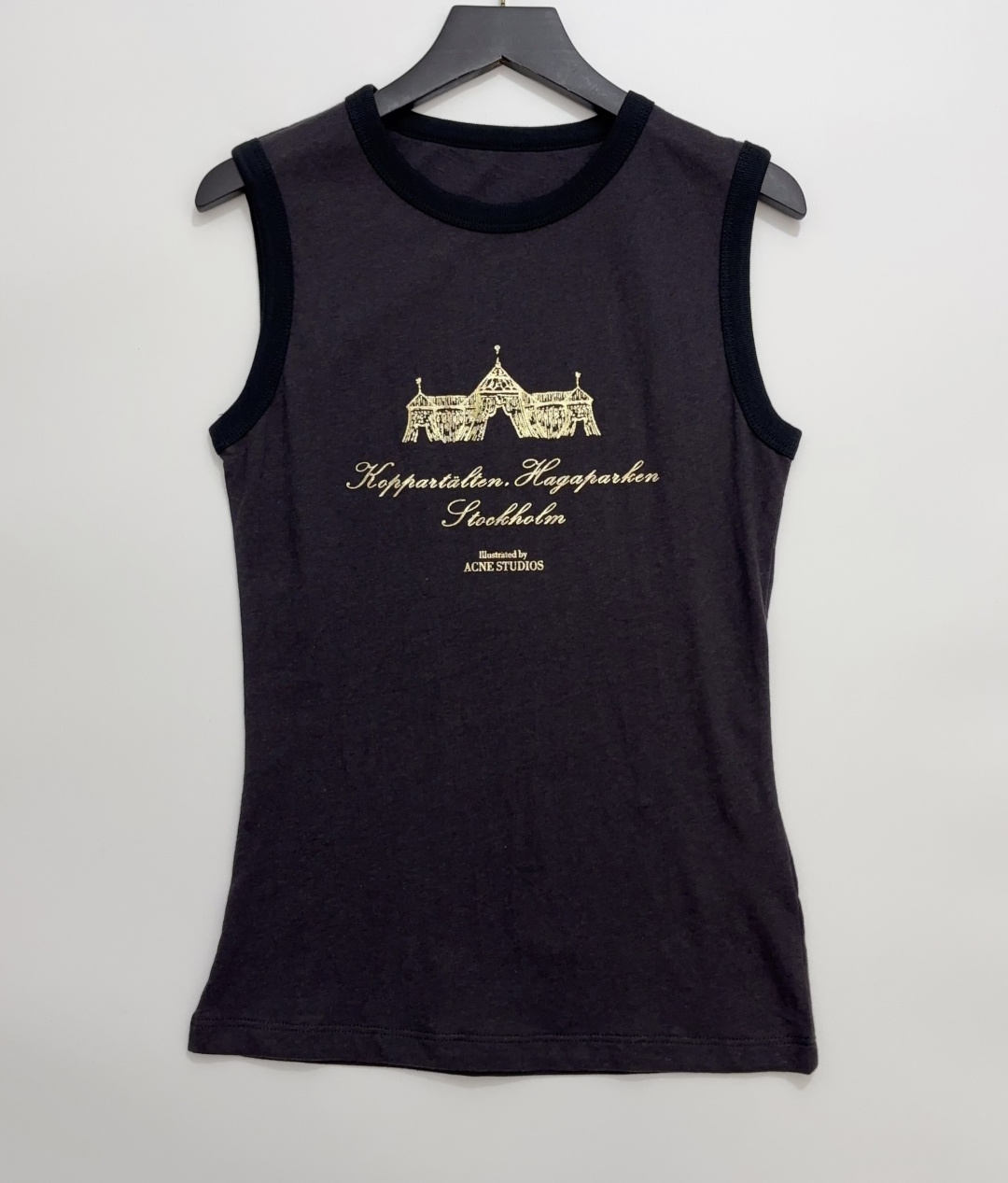 Acne Studios Distressed Print Casual Vest