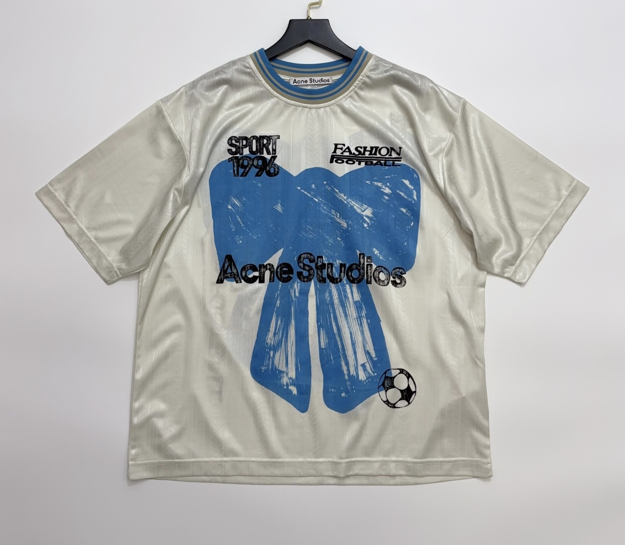 Acne Studios 1996 Bowknot Oversized Short Sleeve T-Shirt