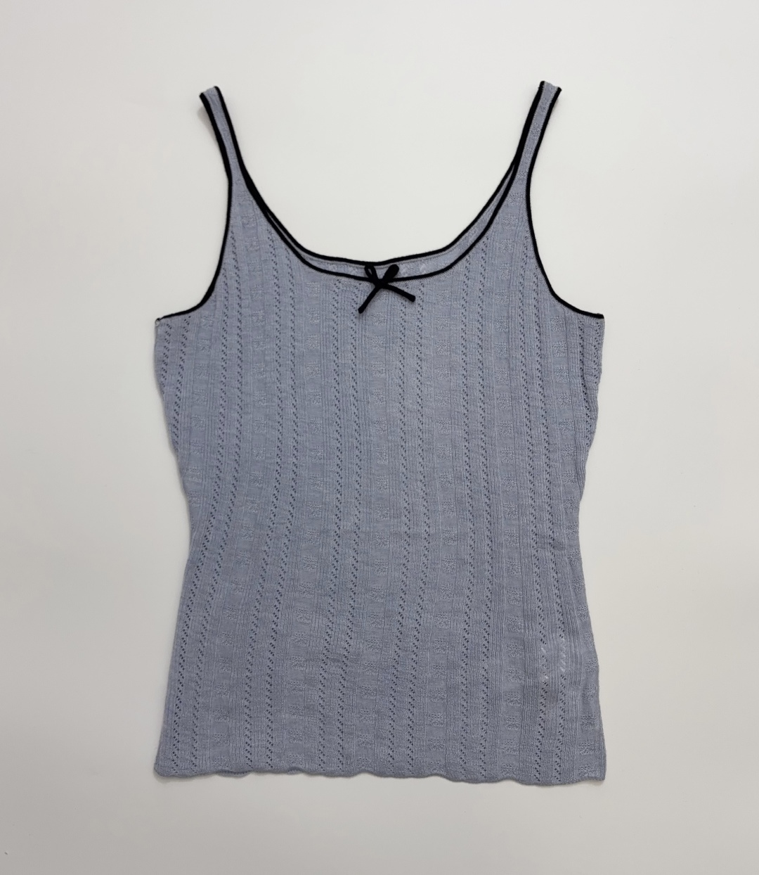 Acne Studios Wool Knit Camisole with Bow Detail