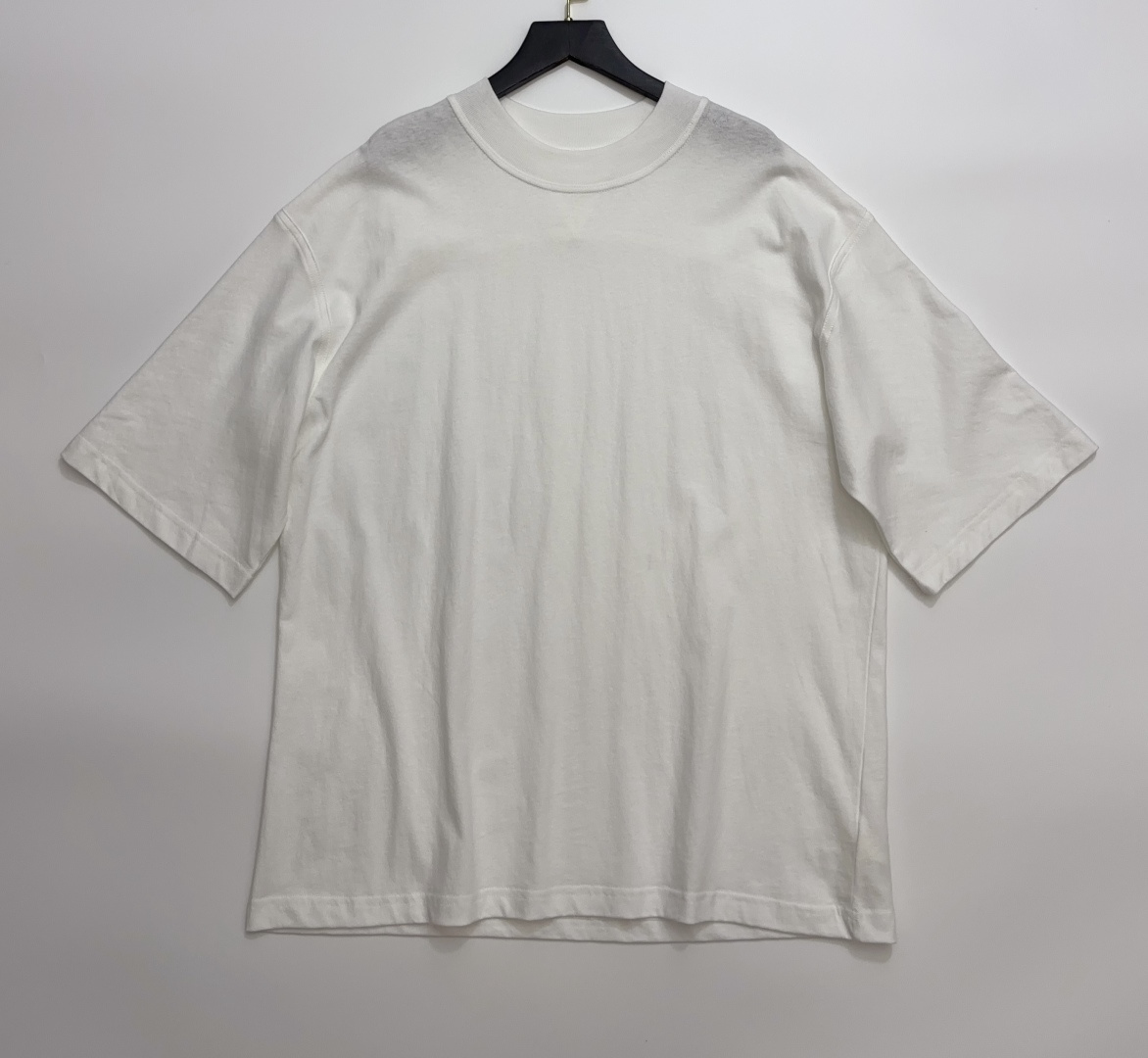 Studio Nicholson Minimalist Solid Loose Short Sleeve T-Shirt