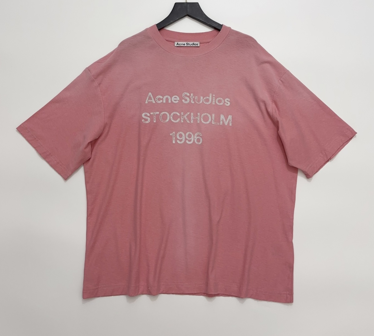 Acne Studios 1996 Vintage Washed Loose Fit Short Sleeve T-Shirt