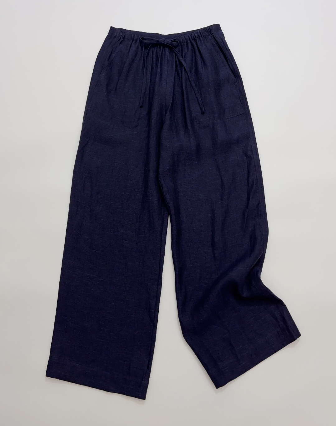 The Row Simple Linen Relaxed Trousers