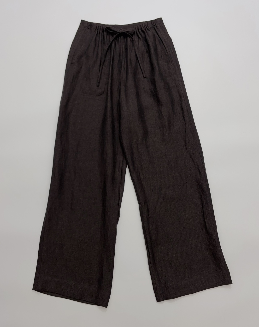 The Row Simple Linen Relaxed Trousers