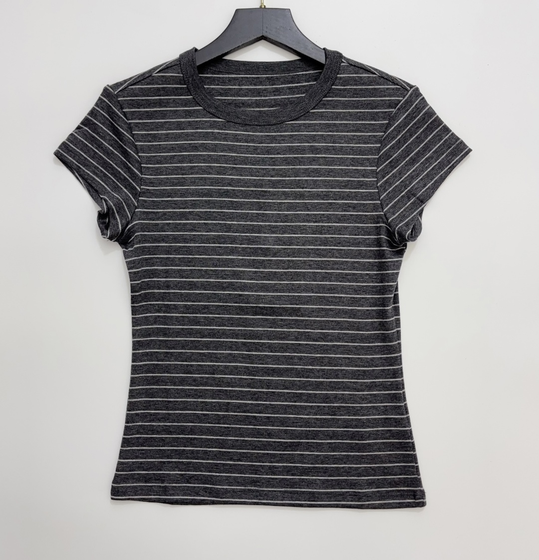 LE 17 SEPTEMBRE Classic Striped Stretch Slim-Fit Soft T-Shirt
