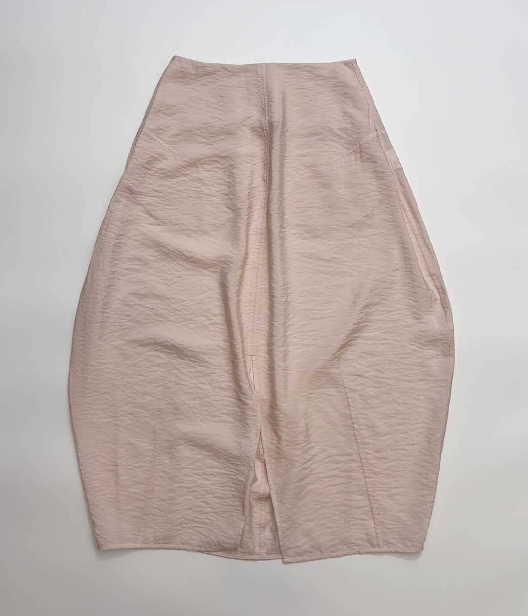 Tot Pink Sheer Lightweight Pleated Skirt