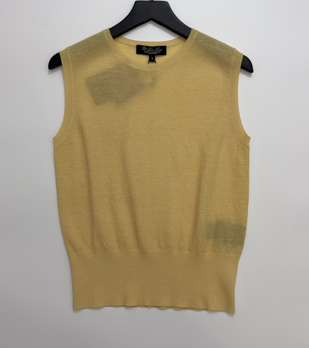 Loro Piana 26 New Collection Women's Round Neck Knit Vest Top