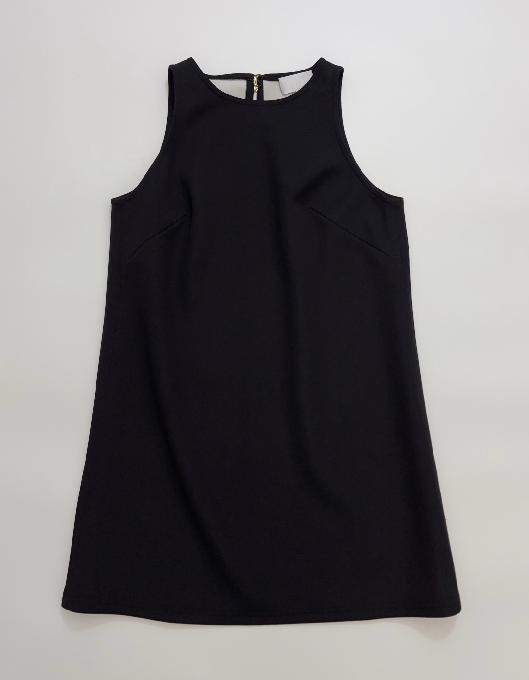 Chanel Sleeveless A-Line Patchwork Dress (Zhou Xun Style)