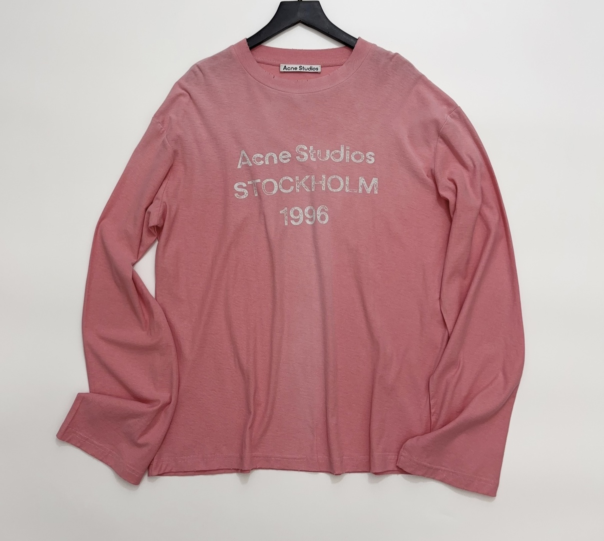 Acne Studios 1996 Vintage Washed Loose Long Sleeve T-Shirt