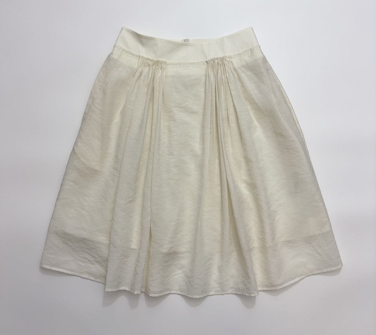 Marchen Heavy Industry Pleated Tulle Patchwork Double-Layer Loose A-Line High-Waist Skirt