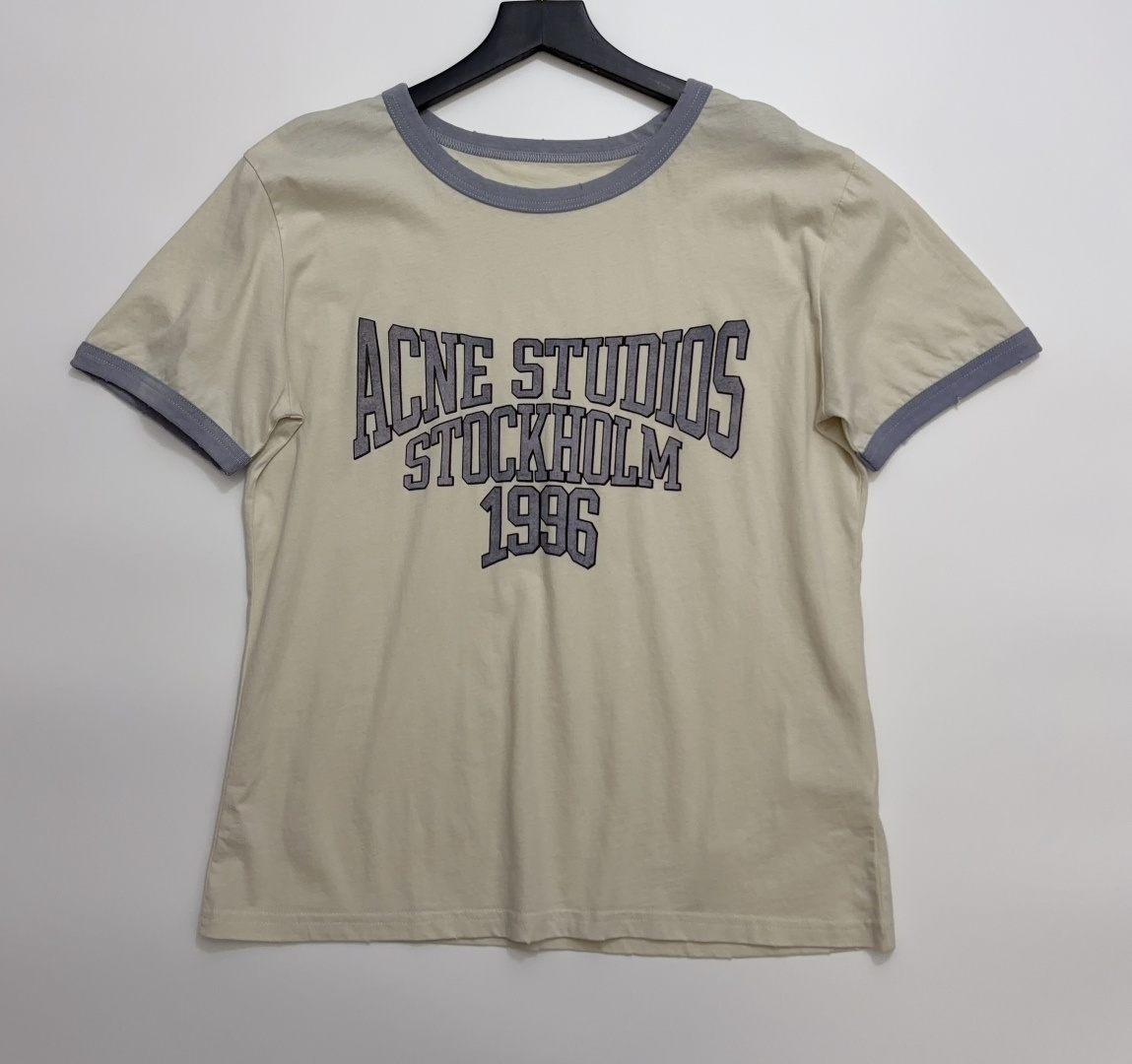 Acne Studios 1996 Print Relaxed Short Sleeve T-Shirt