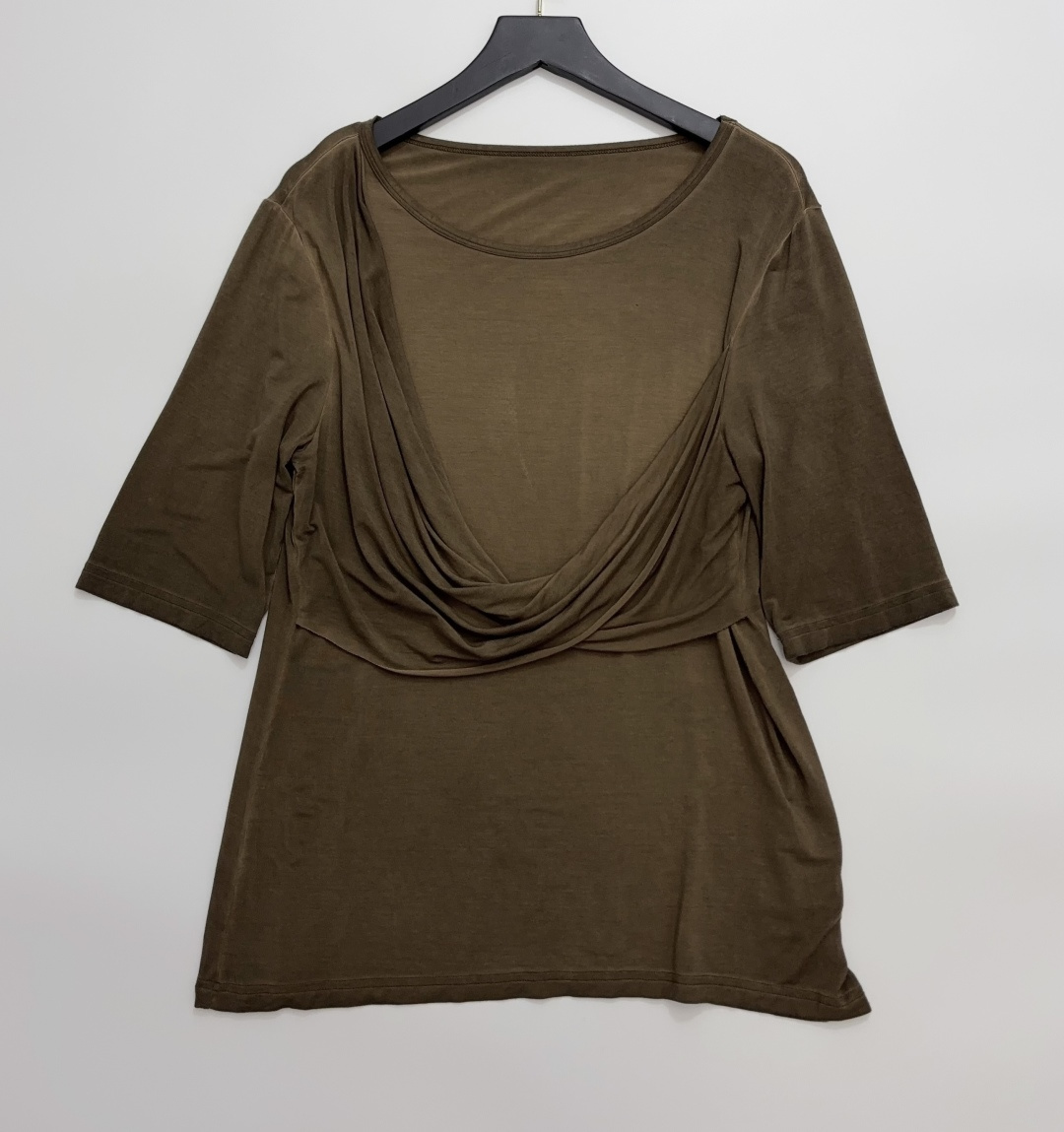 Knot Design Crewneck Short Sleeve Top