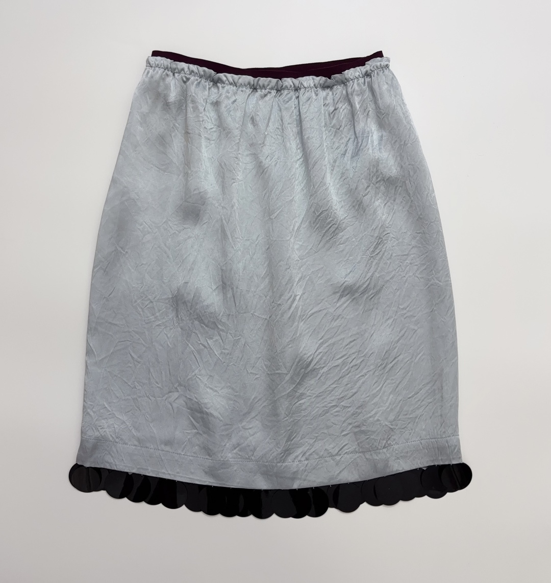 Sequin Design Fashion Midi Skirt