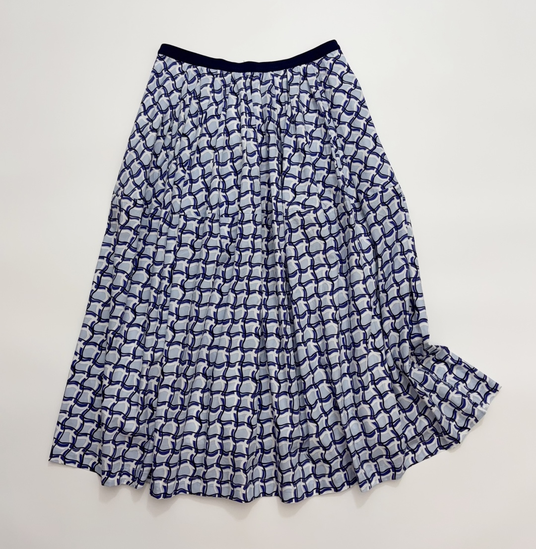 Archive Plaid Patchwork Design Versatile Skirt