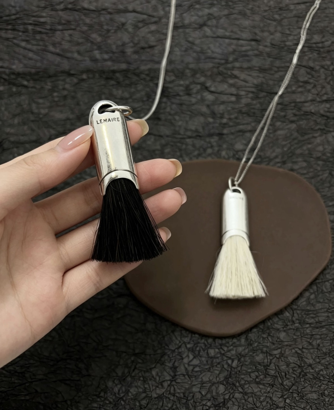 Lemaire Fringe Tassel Necklace with Pendant