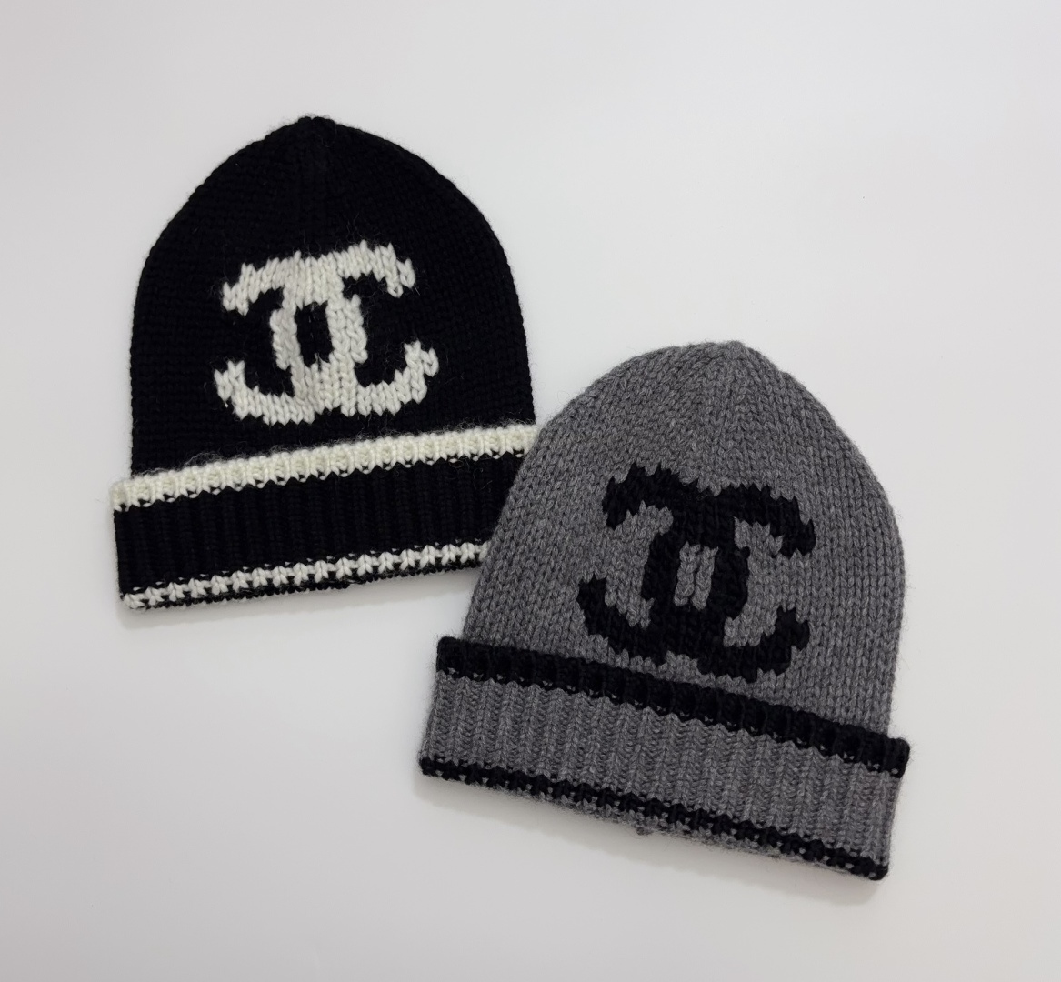 Chanel Knitted Beanie Hat
