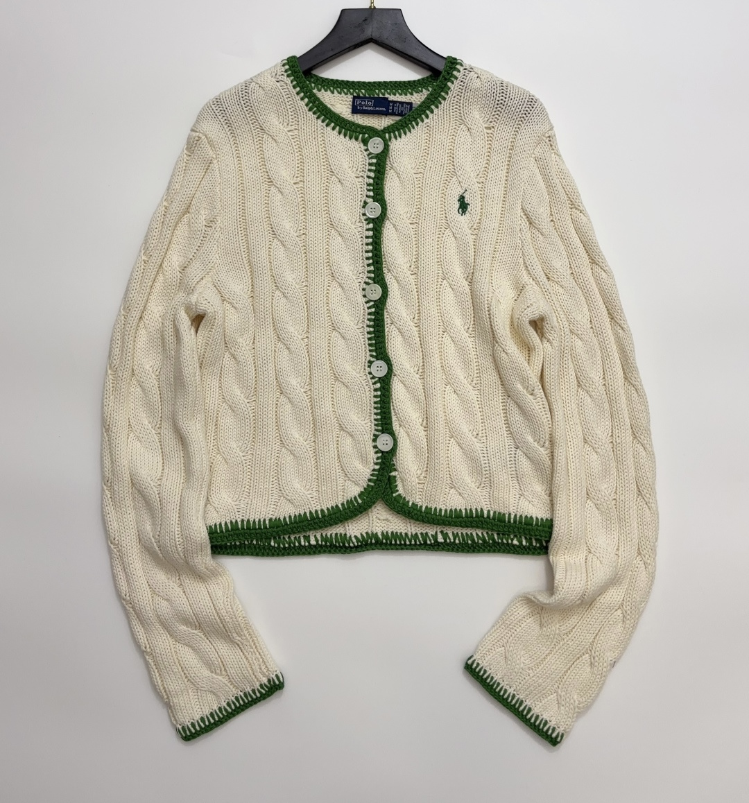 Polo Ralph Lauren Women's Cable-Knit Short Cardigan