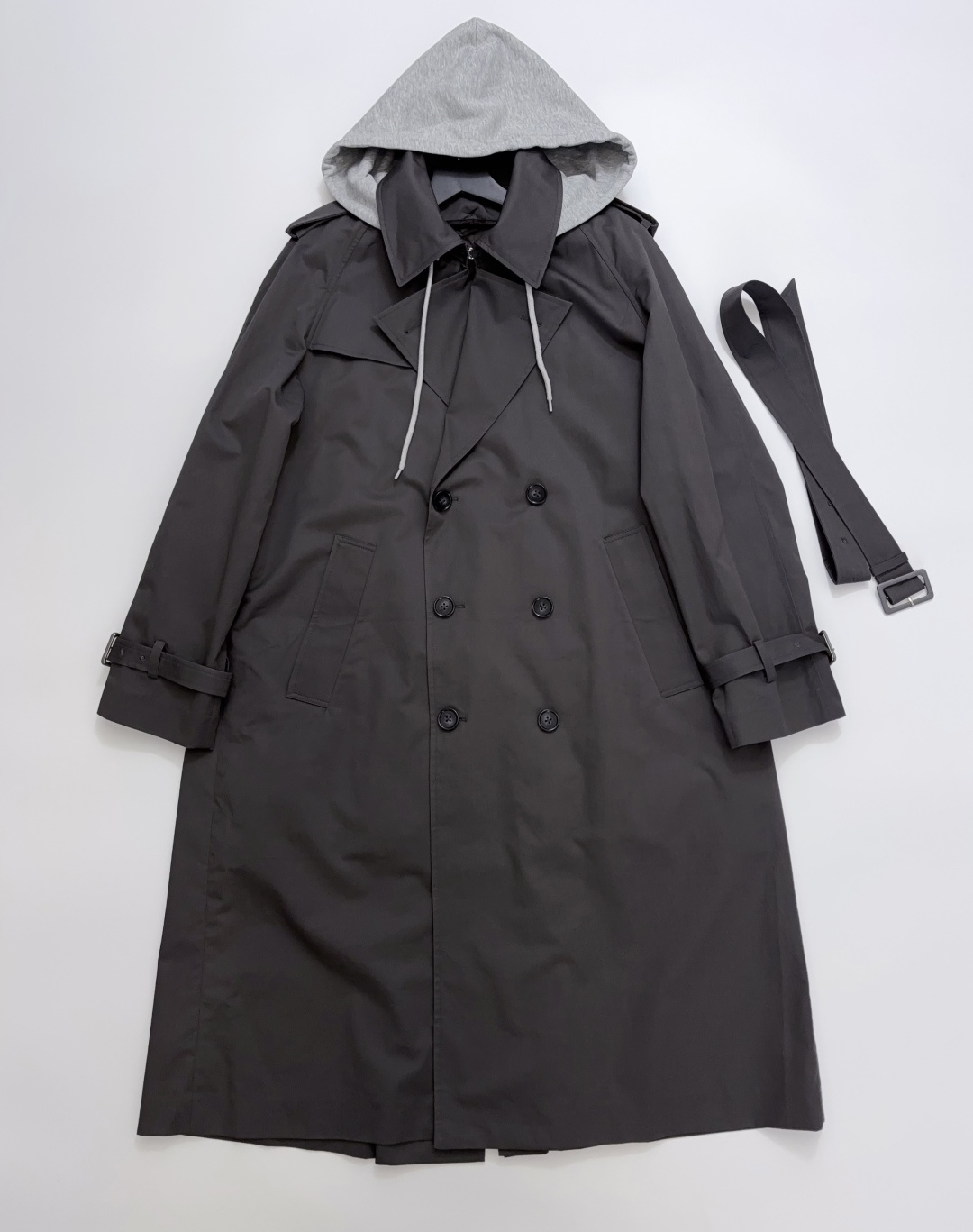 MM6 Maison Margiela Autumn/Winter Hooded Detachable Trench Coat