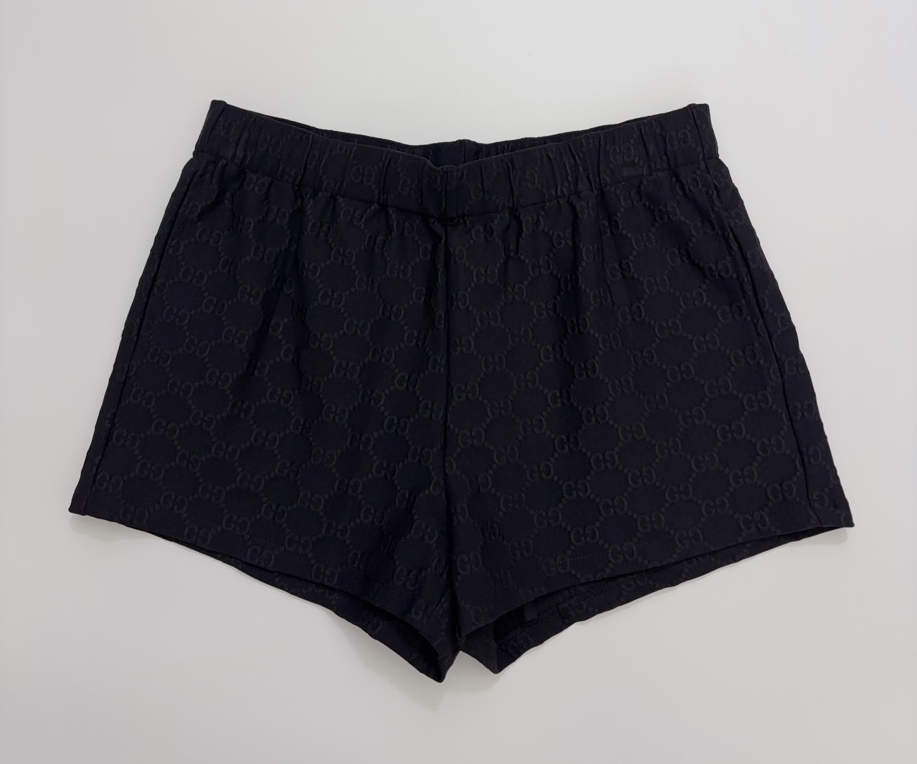 Gucci Logo Jacquard Drawstring Shorts