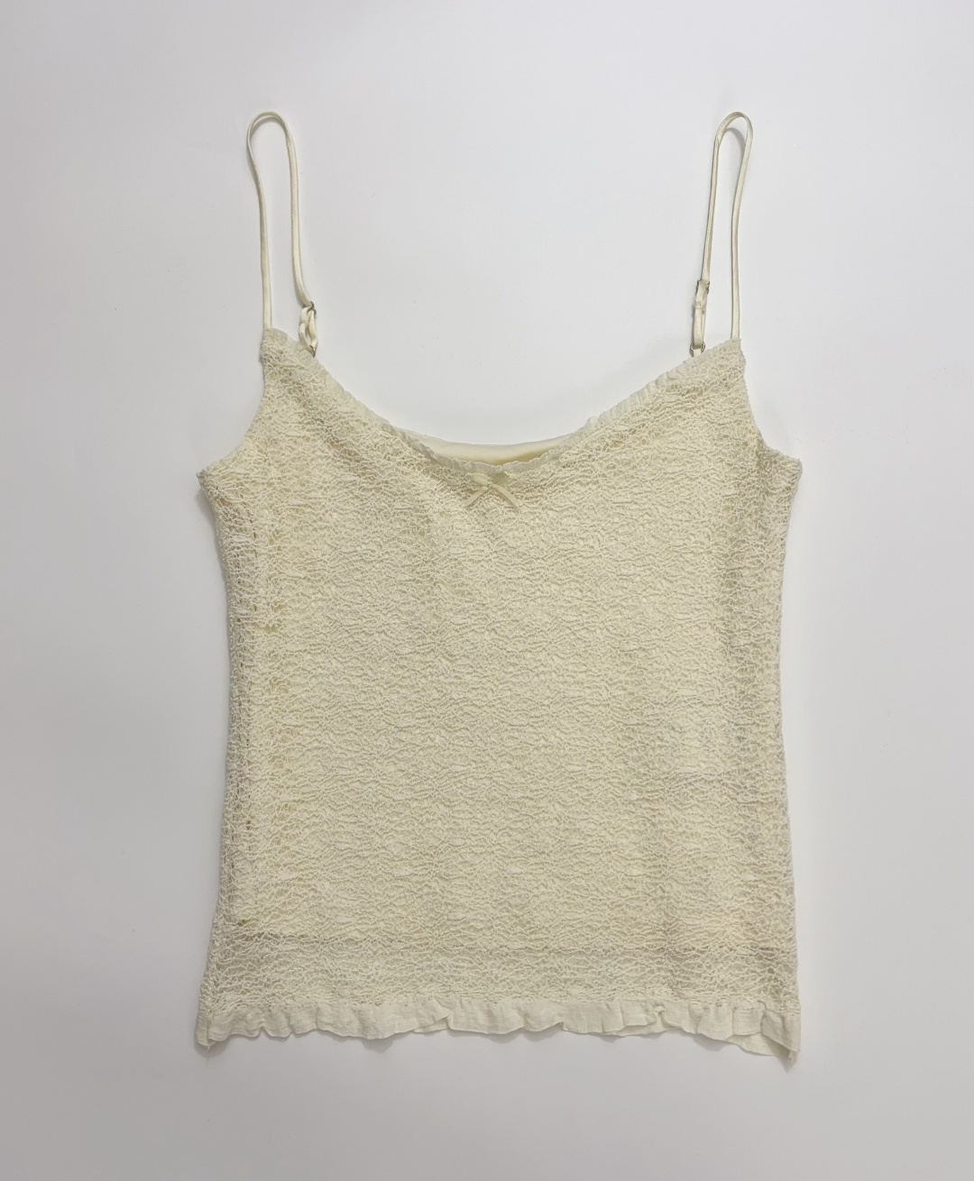 Textured Lace Knit Camisole