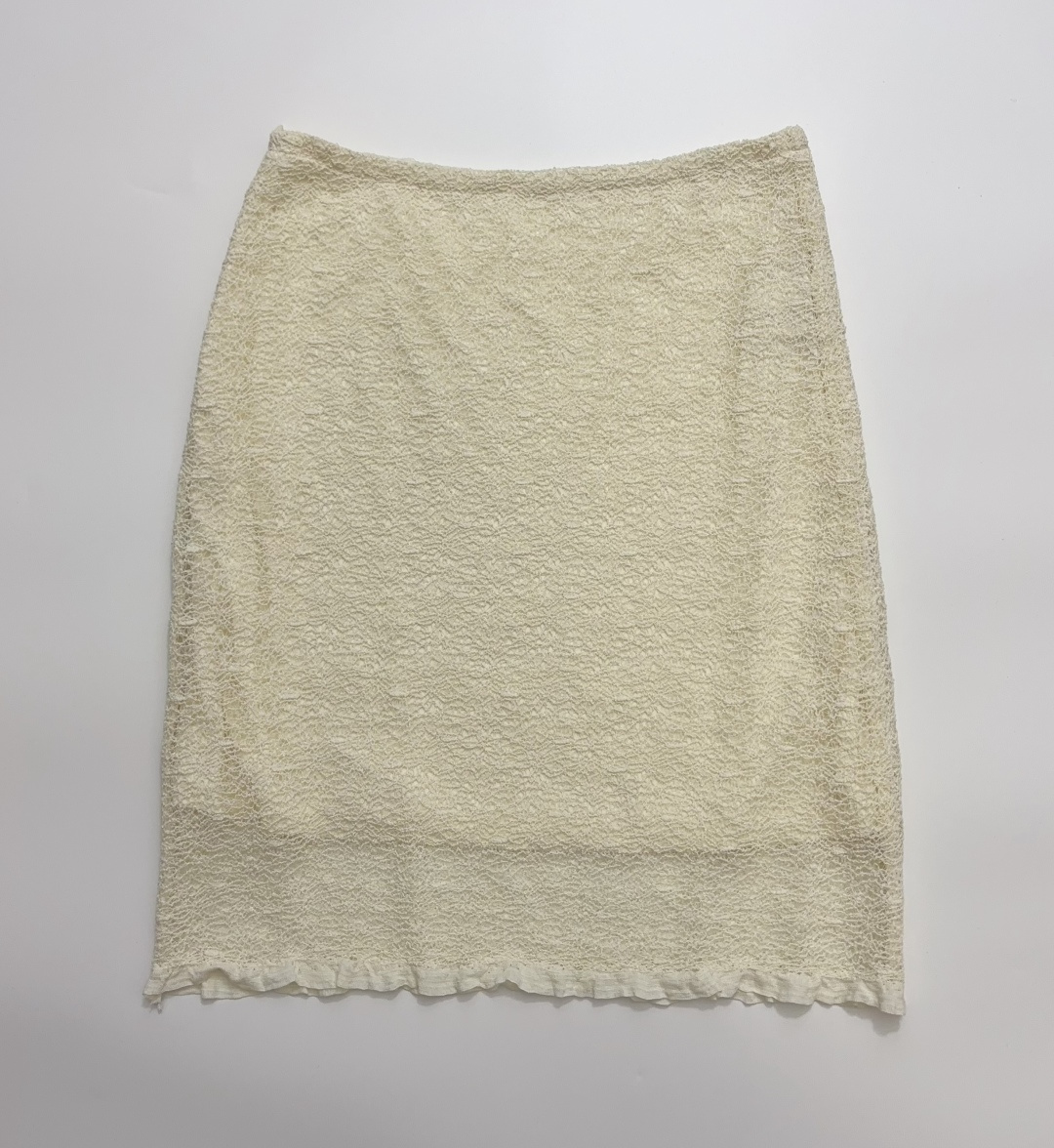 ODTD Early Autumn Textured Lace Skirt