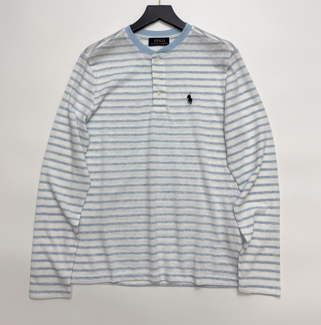 Ralph Lauren Polo 26 Autumn/Winter Classic Pony Embroidered Relaxed Long Sleeve T-Shirt