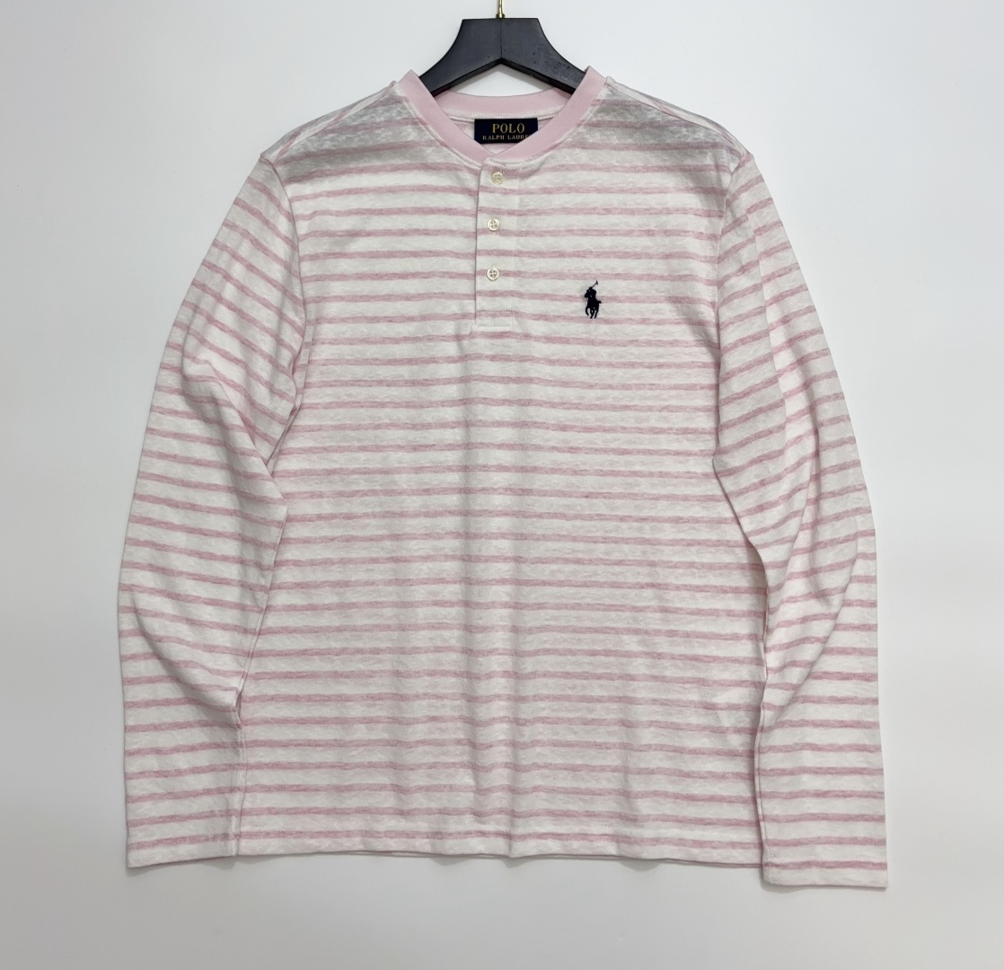 Ralph Lauren Polo 26 Autumn/Winter Classic Pony Embroidered Relaxed Long Sleeve T-Shirt